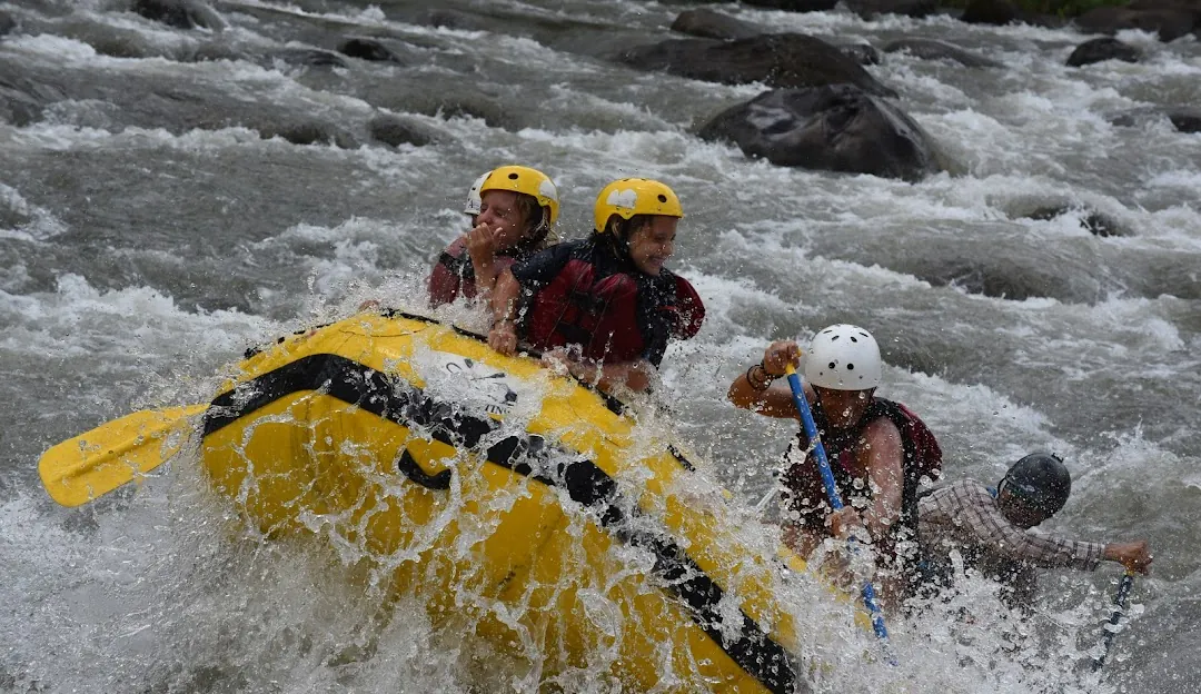 White water rafting near Arenal