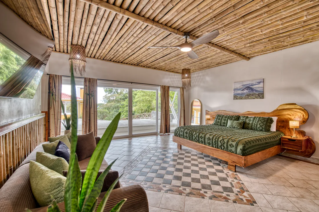 The Volcano Room at Casa Bella Vista