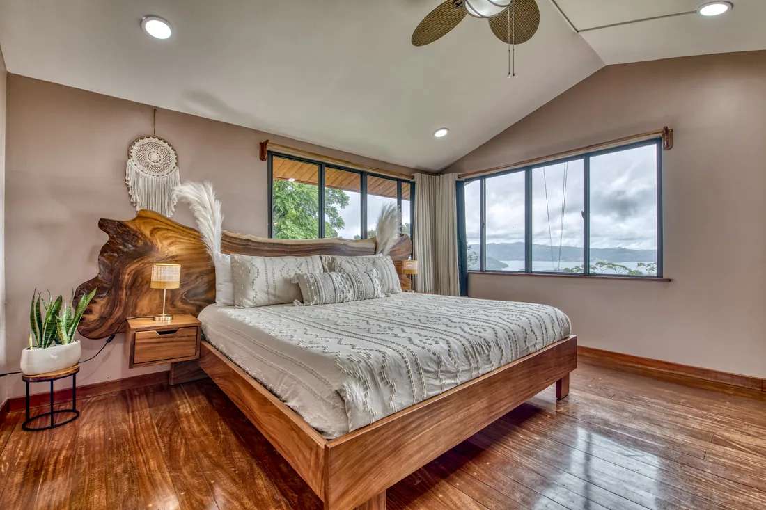 Bedroom with a view at Casa Primera
